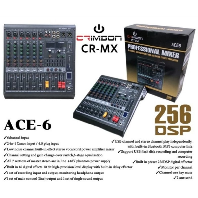 Mixer Crimson Ace-6