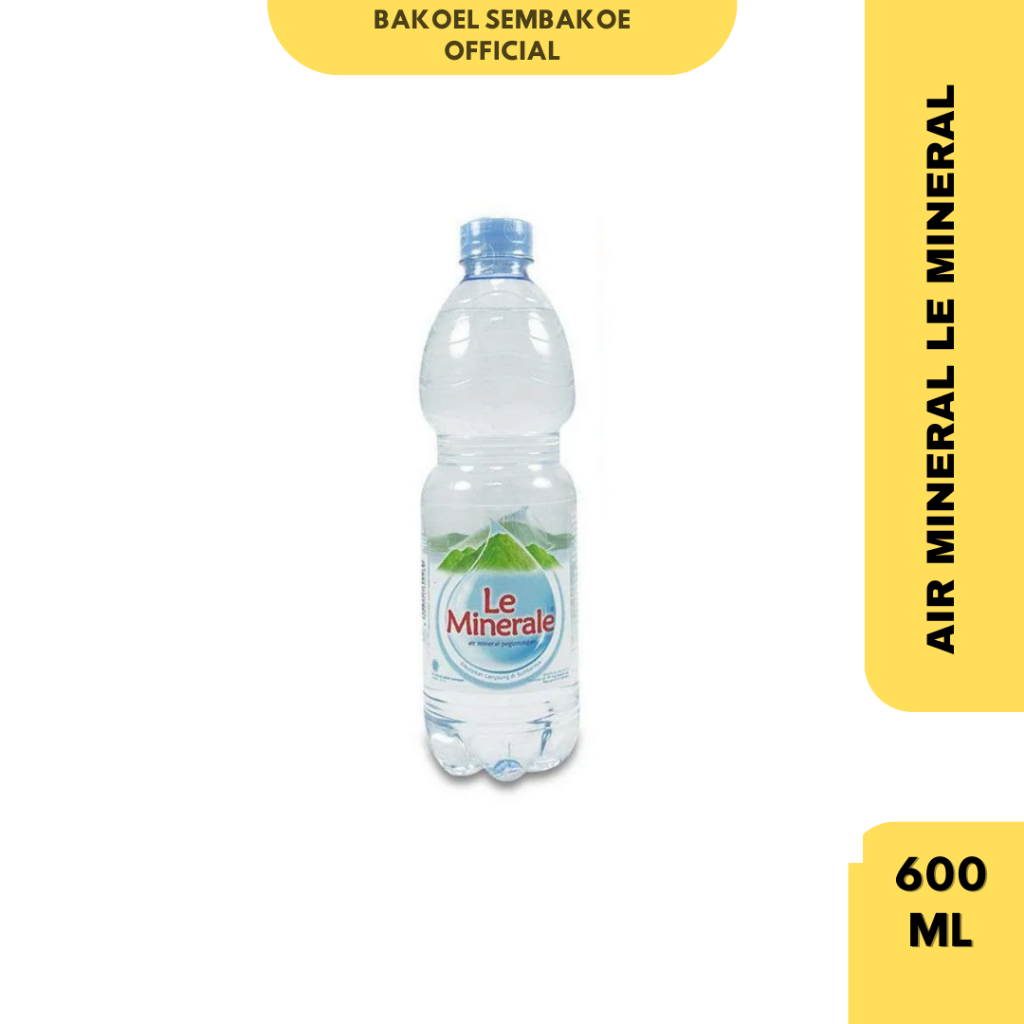 

Le Mineral Air Mineral 600ml