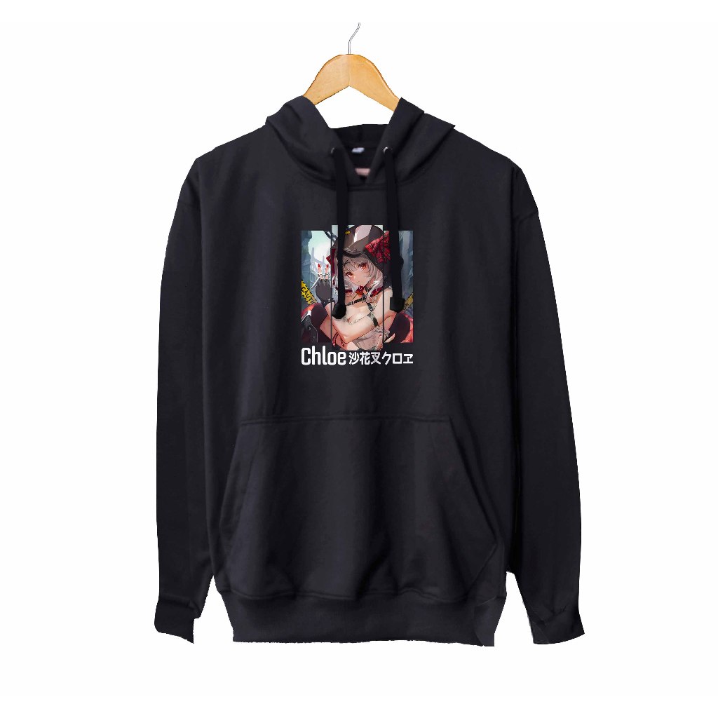 Jaket hoodie jumper infinite vtuber SAKAMATA CHLOE - HOLOLIVE JPN material cotton fleece