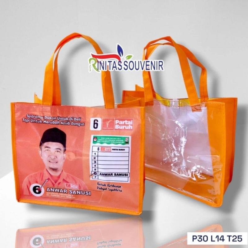 

Tas Caleg Tas Bingkisan Sembako Kampanye Caleg 25*14*25