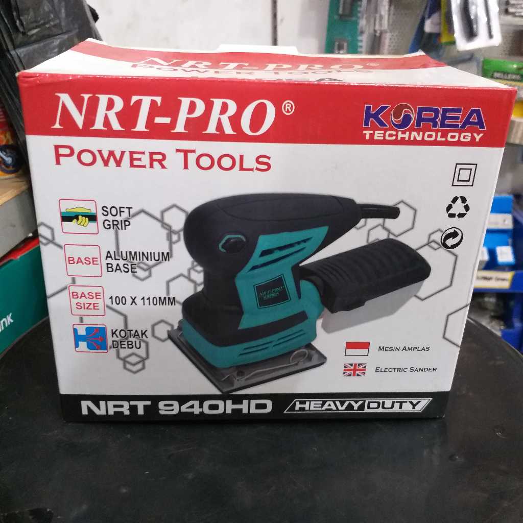 SANDER KOTAK NRT PRO 940HD/ AMPLAS KAYU KOTAK NRT PRO 940 HD MURAH