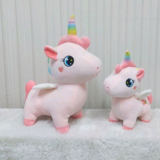 Boneka Soft Cute Unicorn/boneka animal soft/boneka kuda unicorn/kado boneka lucu