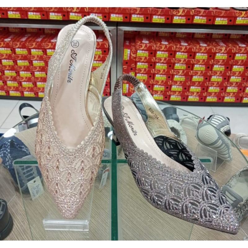 Sepatu Sandal Hak Pesta ST.MORITZ