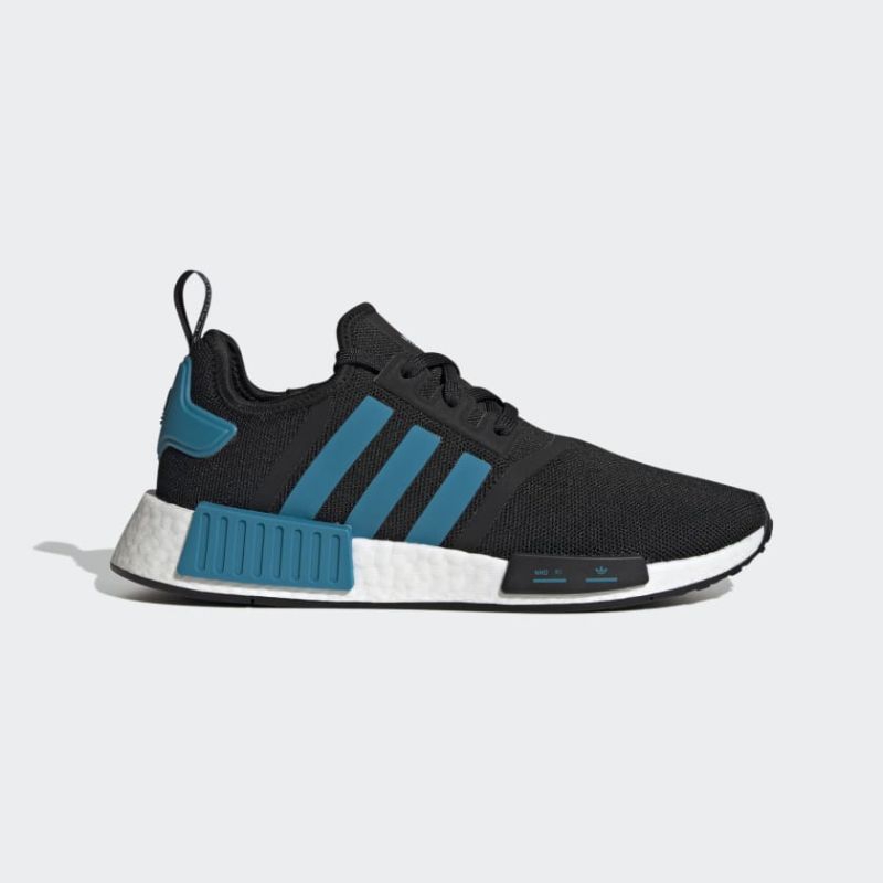 Adidas NMD R1 Black Active Teal White Original Bnib