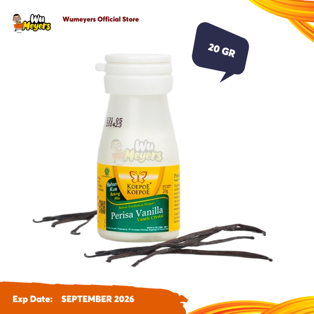 

Koepoe Koepoe Perisa Vanilla 20gr
