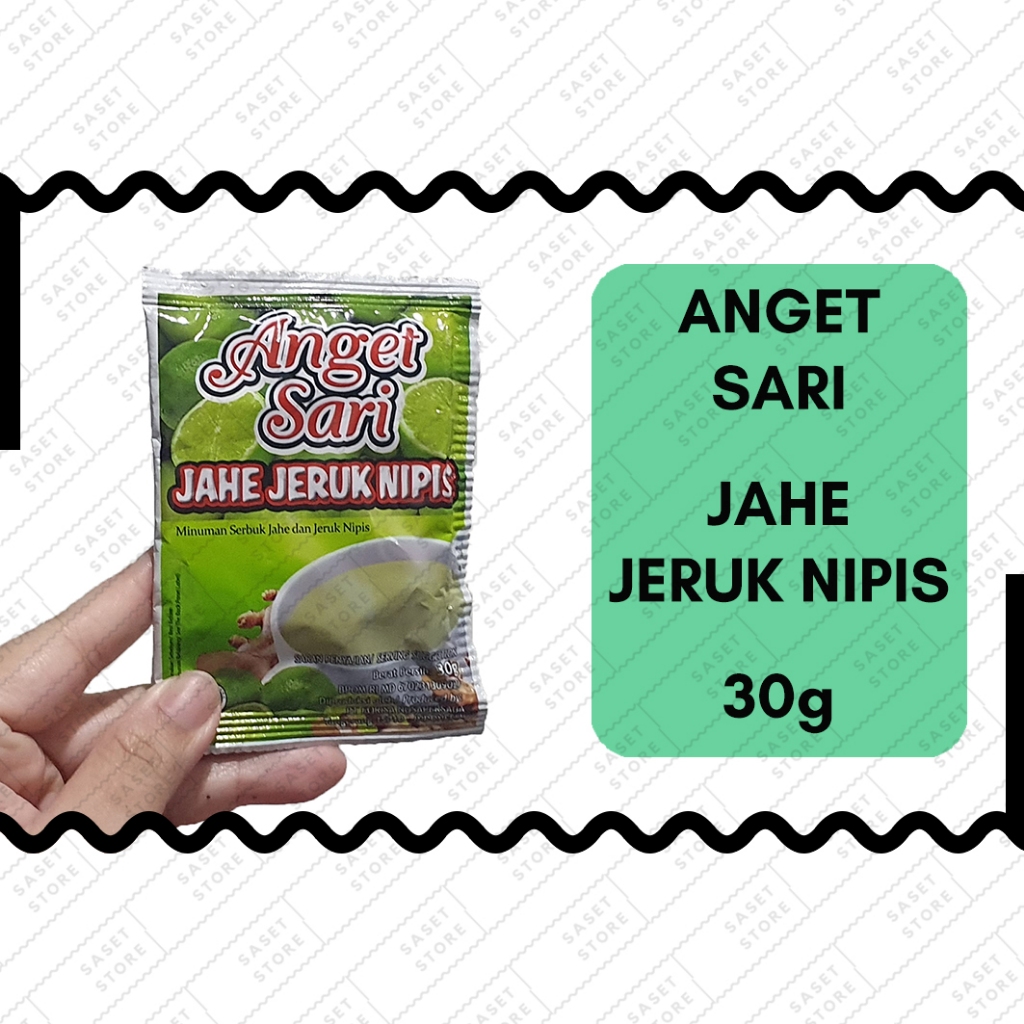 

Anget Sari Jahe Jeruk Nipis 30g Sachet Minuman Serbuk Instan
