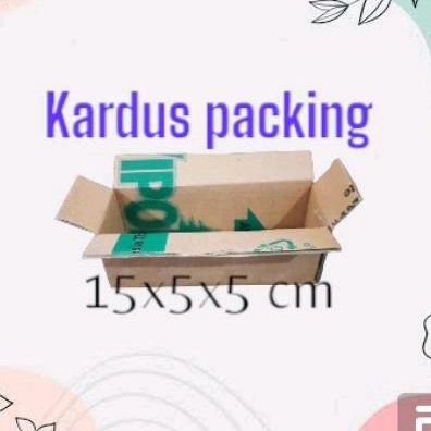 

Dus kecil panjang 15x5x5 cm kardus packing kuat rapi