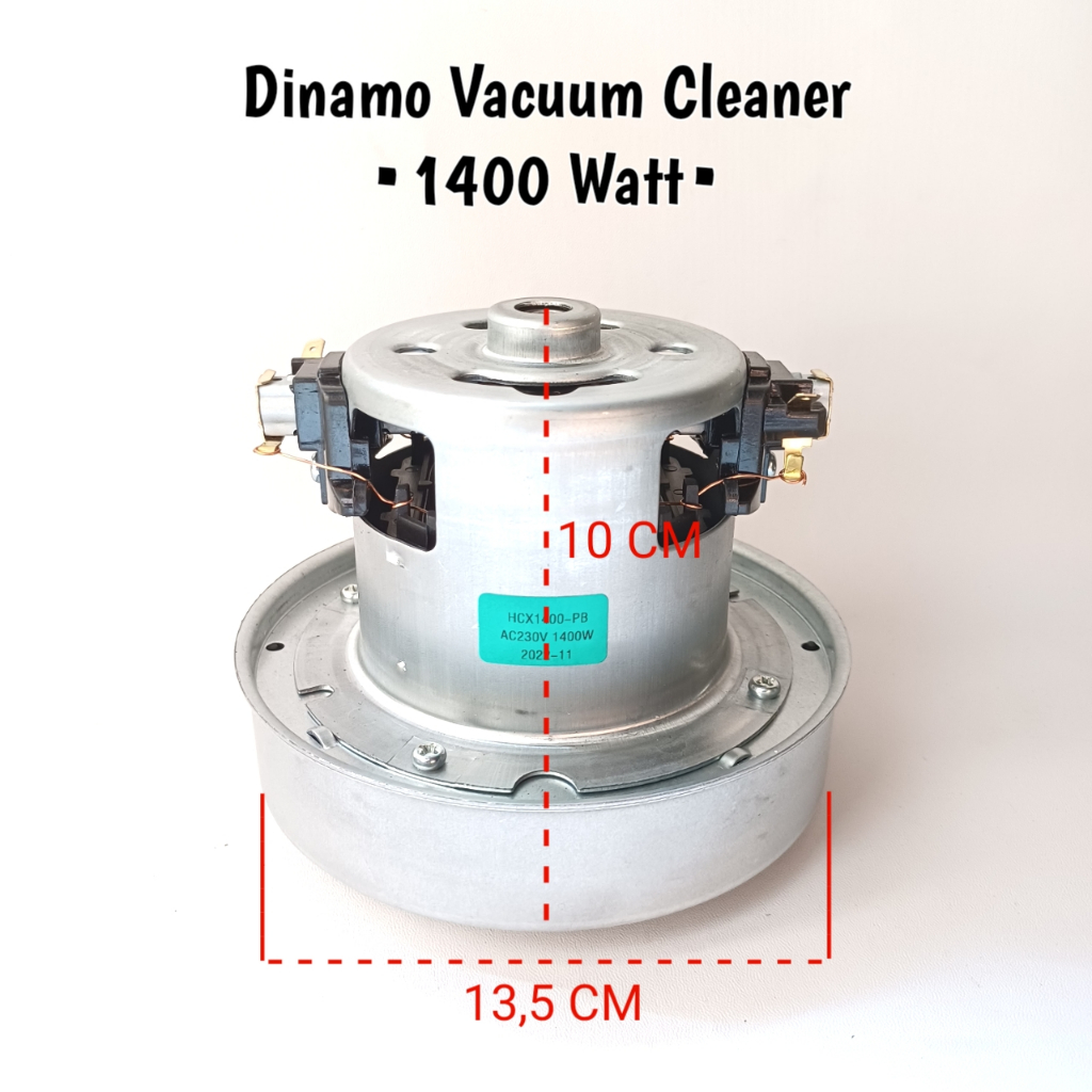 Mesin/Motor Dinamo Vacuum Cleaner 1400W HCX1400-PB AC230V Motor Vacuum Cleaner