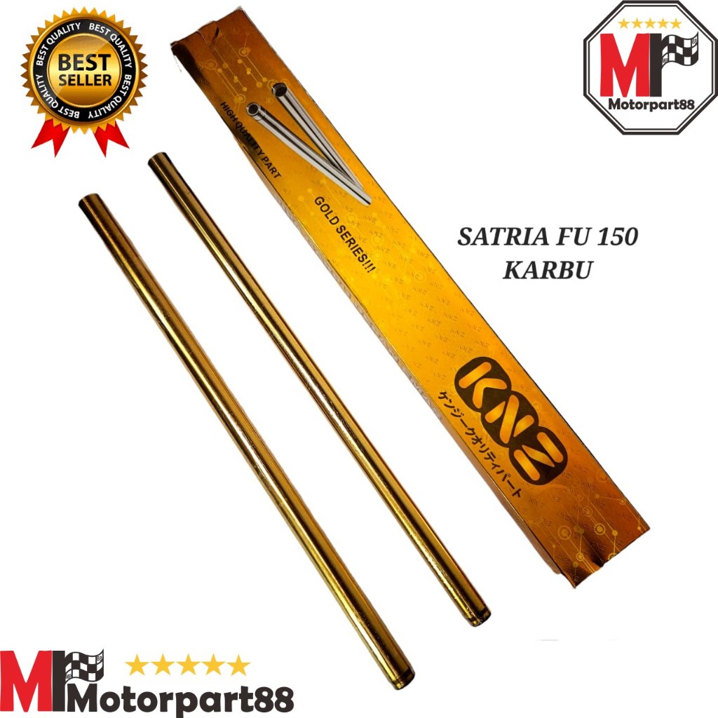 AS SHOCK GOLD SHOK DEPAN HALU HALU FRONT PIPE GOLD SATRIA FU 150 KNZ