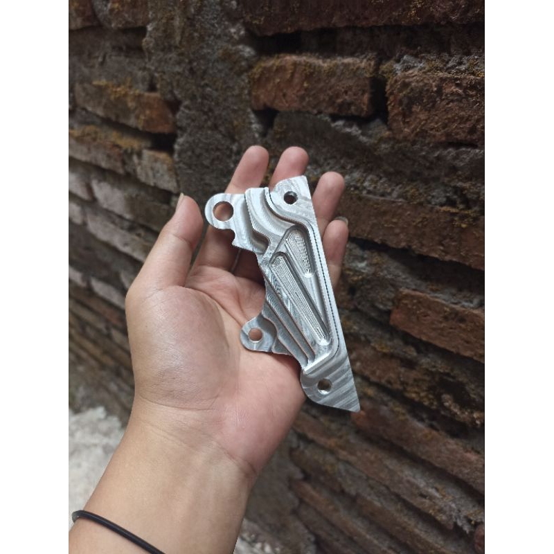 breket kaliper rcb shock supra, kharisma disc 260-267 m1 speed