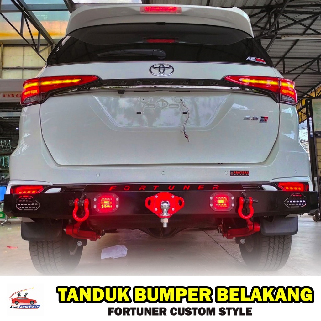 TOWING BELAKANG BUMPER FORTUNER 2016 - 2023 / TOWING BAR FORTUNER VRZ / TOWING BAR FORTUNER GR SPORT