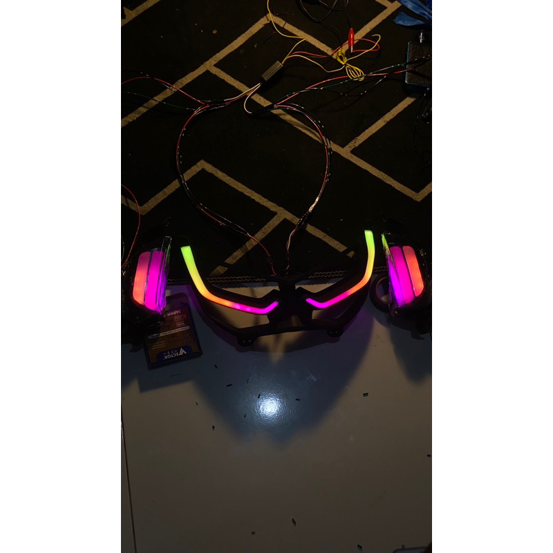 LAMPU ALIS ALL NEW NMAX CUSTOM RGB REMOTE CONTROL + SEIN CUSTOM RGB REMOTE (INCLUDE MODUL DAN REMOTE