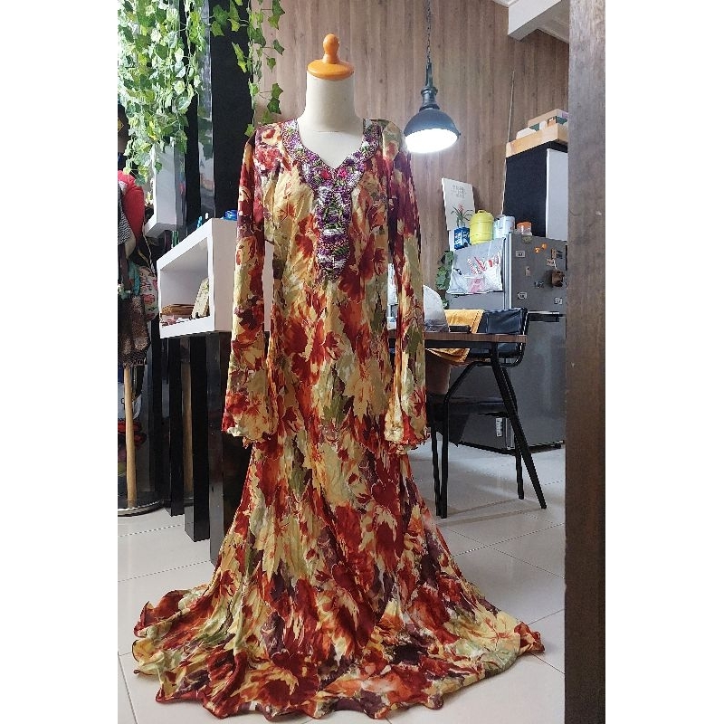 preloved gamis mewah ori hindi