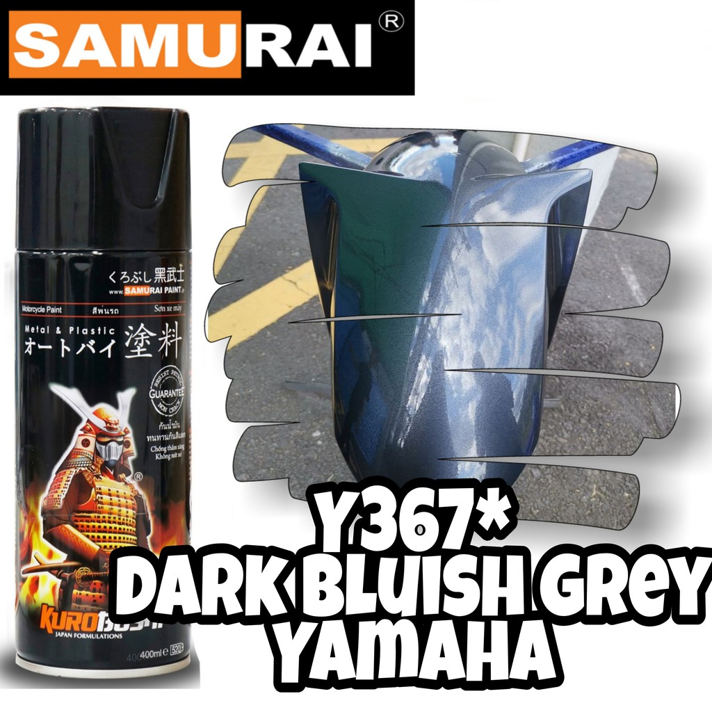 Samurai Paint Dark Bluish Grey Y367 Abu Abu Monyet 400 ml - Cat Semprot