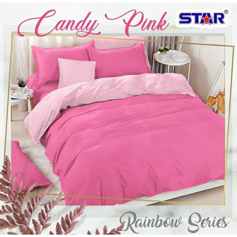 Sprei Katun (STAR) motif polos