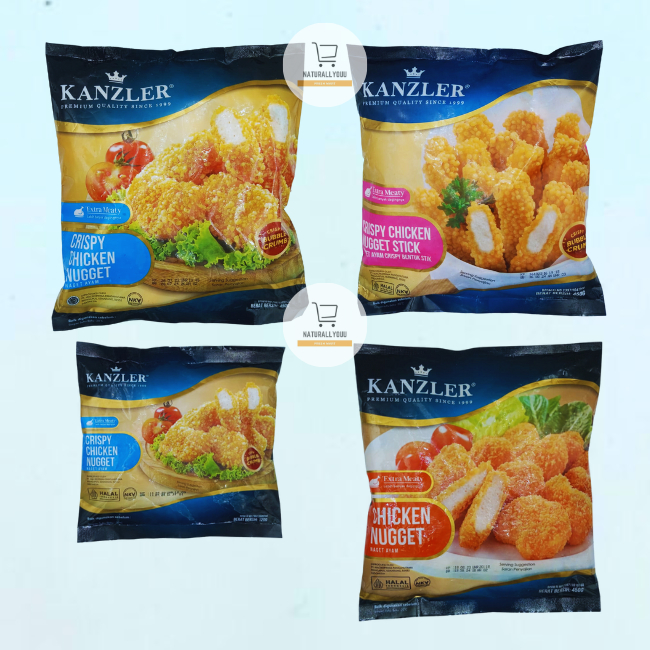 

Kanzler Crispy Chicken Nugget / Original Chicken Nugget 450gr/ Mini 120gr / Stikie Crispy