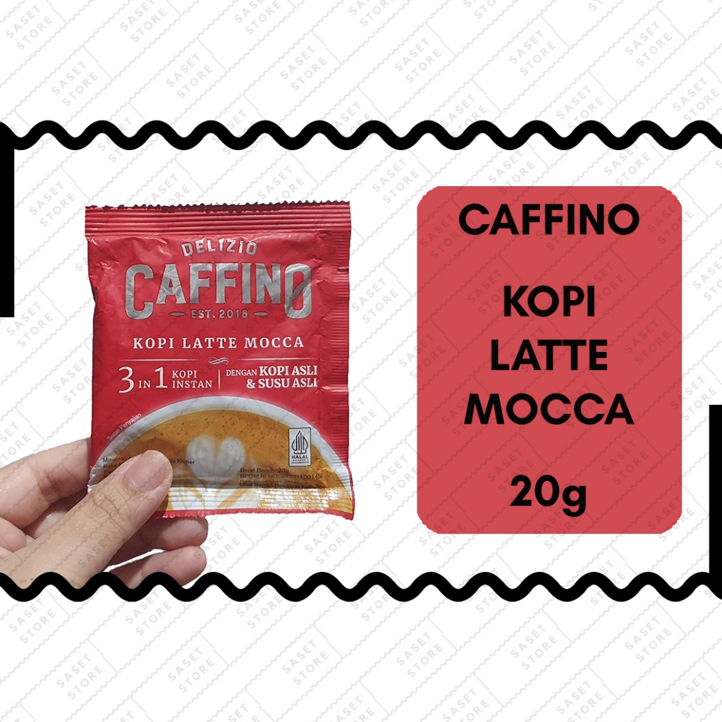 

Caffino Kopi Latte Mocca 20g Sachet Kopi Instan