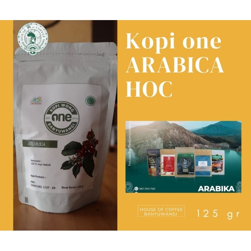 

Biji Kopi Bubuk Arabica One House Of Coffe Banyuwangi