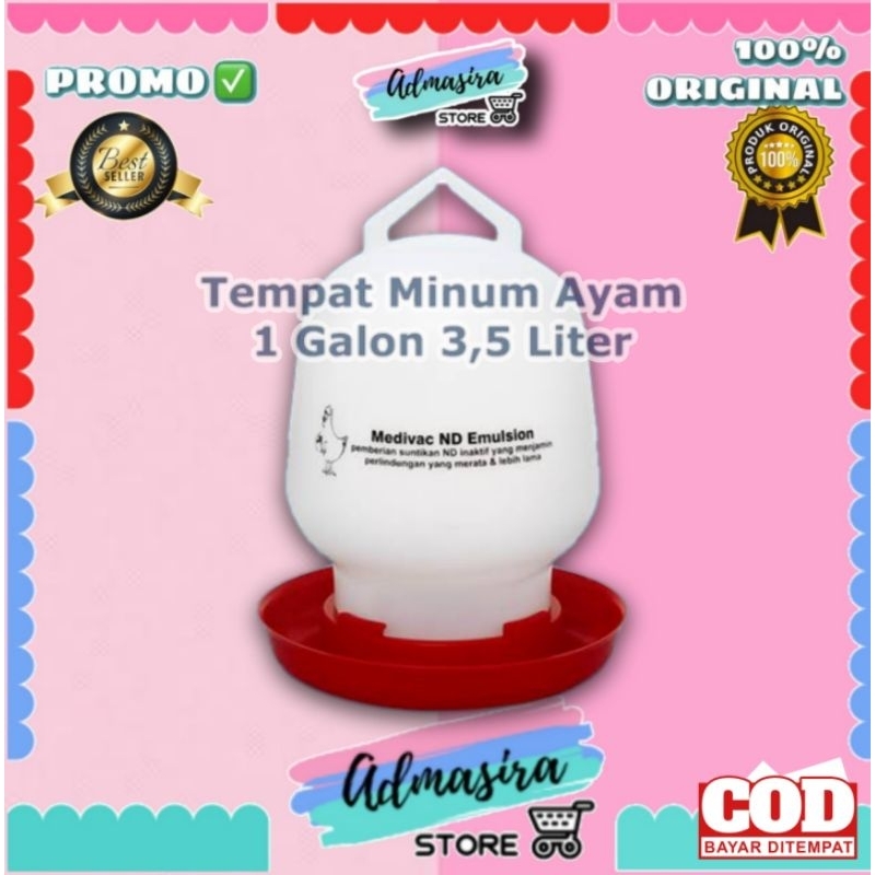 TEMPAT MINUM AYAM 3 LITER TMA 3L MEDION