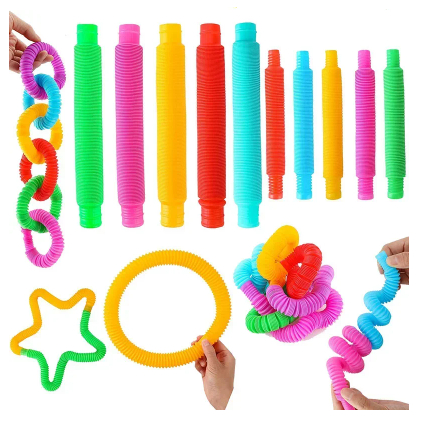 Mainan Stick Selang Pop Tube Pipes No Led