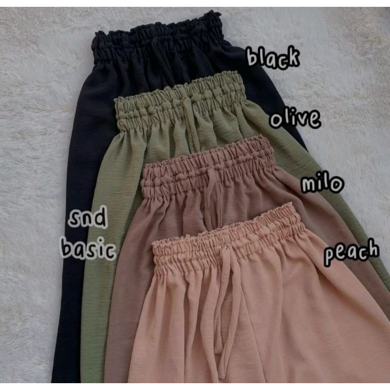 Celana Kulot Crinkle / Kulot Crinkle Premium / Kulot Crinkle