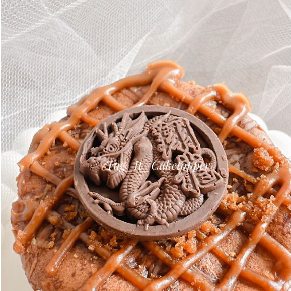 Silicone Mold Dragon Cetakan Silikon Mould Naga Terbang Cina Shio 2024 Chinese New Year Dekorasi 3D 