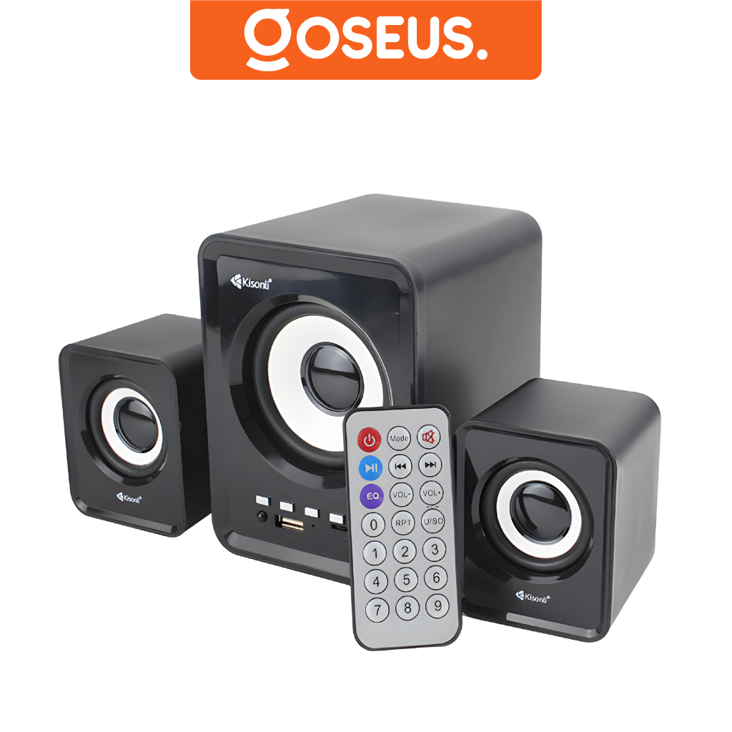 Speaker Aktif Bluetooth Kisonli U2800BT Bisa Radio, TF-Card, Flashdisk, Bluetooth Speaker