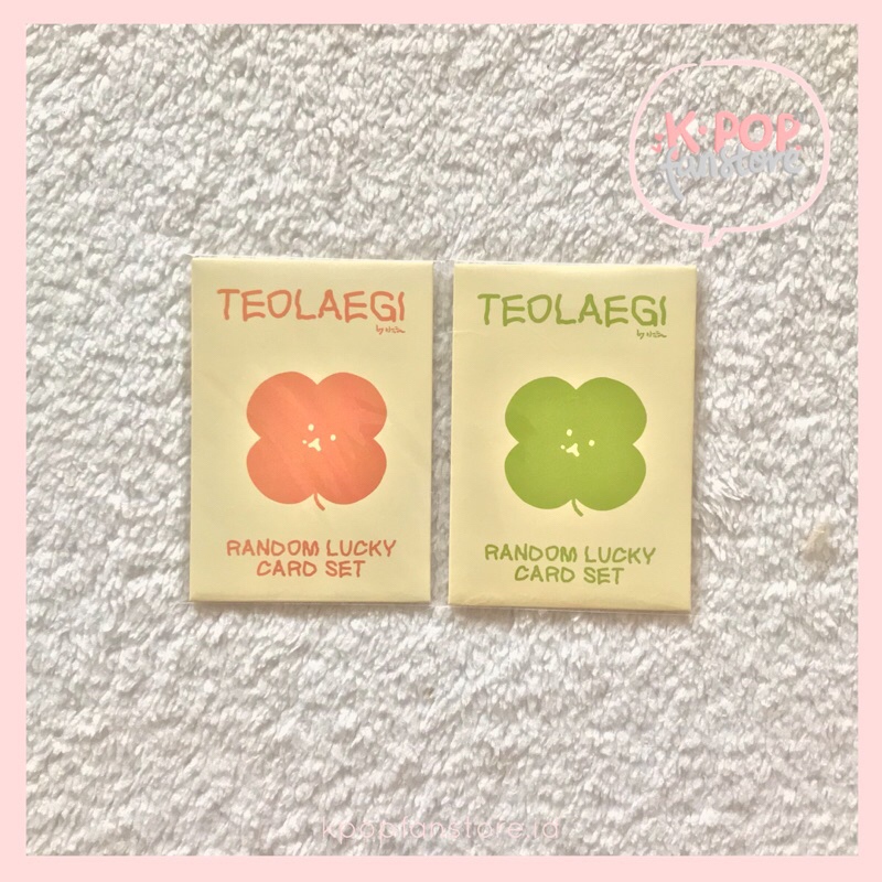 BAEKHYUN (EXO) - TEOLAEGI OFFICIAL MD RANDOM LUCKY CARD SET
