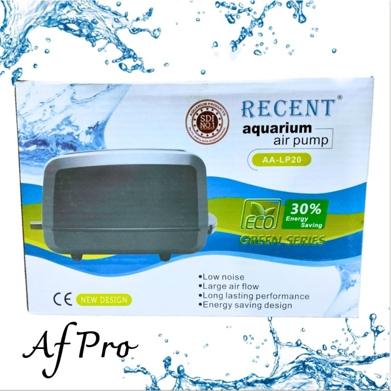 Airpump RECENT AA LP 20 Aerator Pompa Udara Aquarium Aquascape