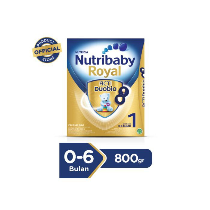 Nutribaby Royal 1 800gr - Susu Nutricia Bayi (0-6Bulan)