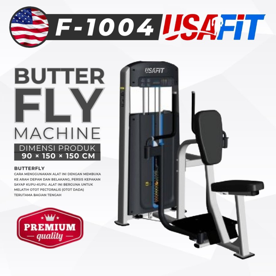 ALAT FITNESS BUTTERFLY MACHINE USAFIT