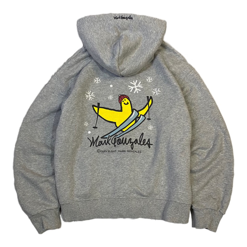 ZIPPER HOODIE MARK GONZALES