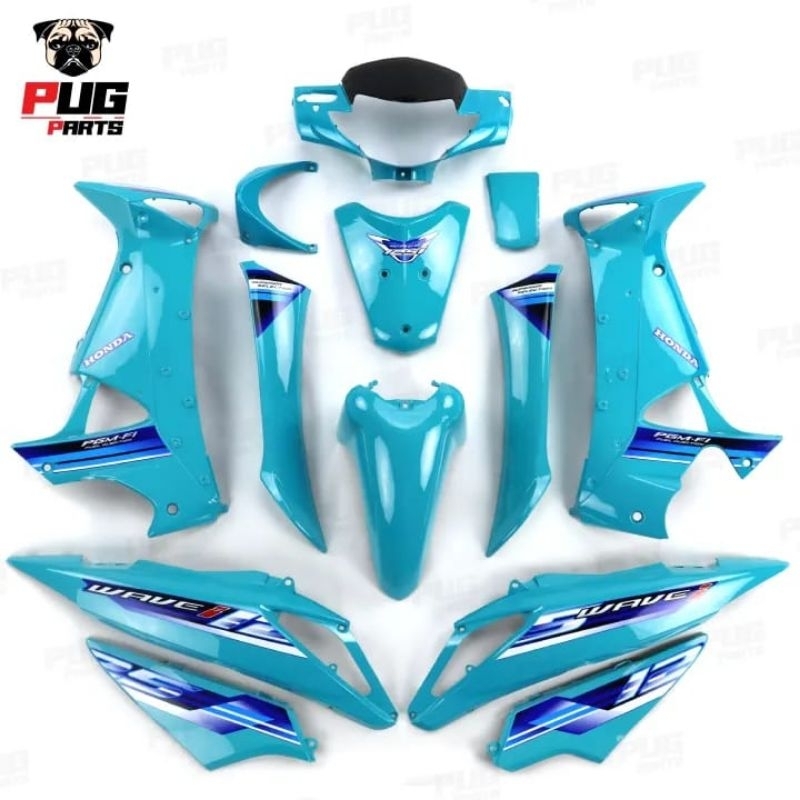 Custom Cover Body Halus Full Sepaket Motor Supra X 125 2005-2006 Custom Warna