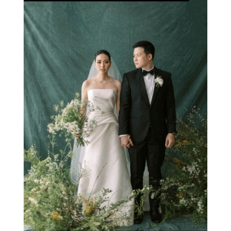 background studio photo muslin hijau tua uk3x4m