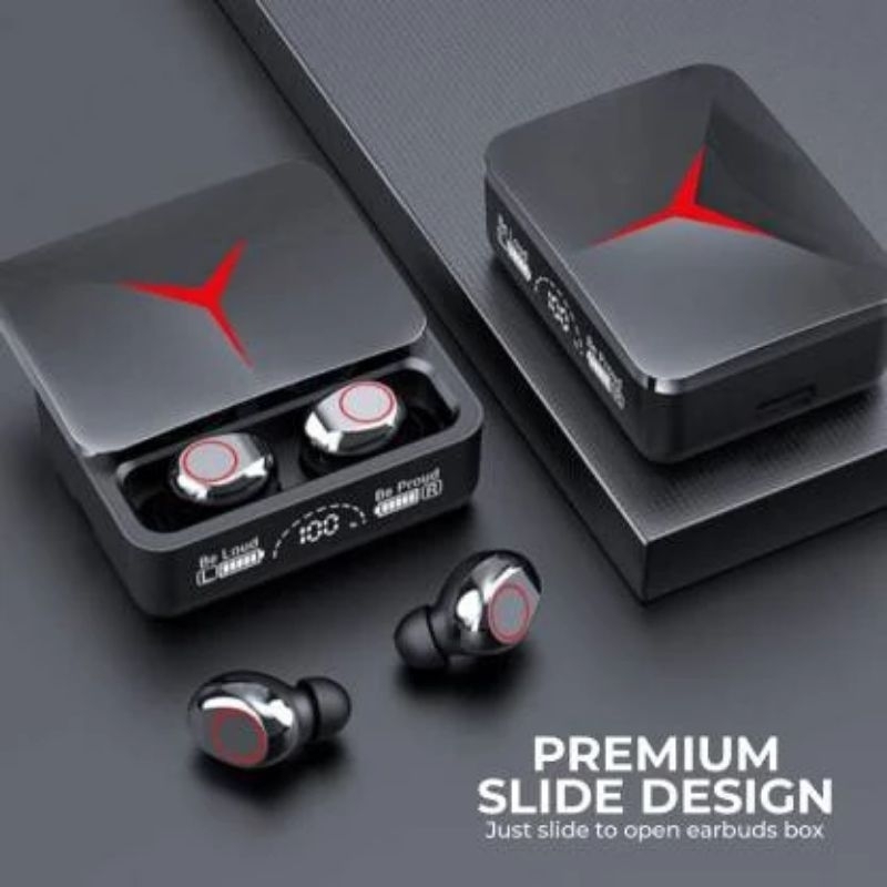 BATAM GROSIR (AUR) M90 TWS HEADSET BLUETOOTH / TWS GAMING M90 PRO HD LED DISPLAY / EARPHONE GAMING W