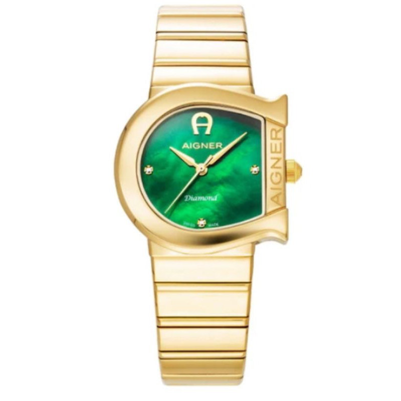 AIGNER AGW.232003 Matera Diamond Jam Tangan Wanita Original Swiss Made Garansi Resmi 2 Tahun
