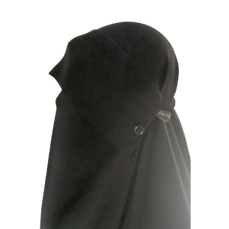 CADAR PONI KARET NIQOB PONI KARET CADAR KARET NIQAB KARET CADAR SIMPEL NIQOB HITAM CADAR HITAM