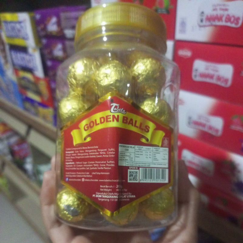 

Golden balls harga Rp.18500 harga grosir
