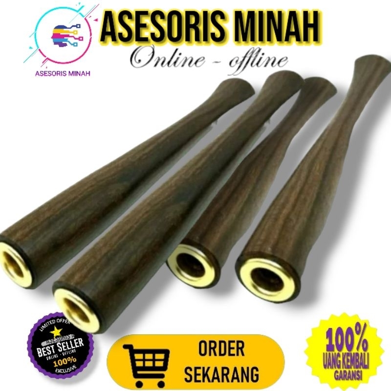 cangklong pipa once kayu kalimosodo natural 10 cm pipa cangklong piparokok cangklong once