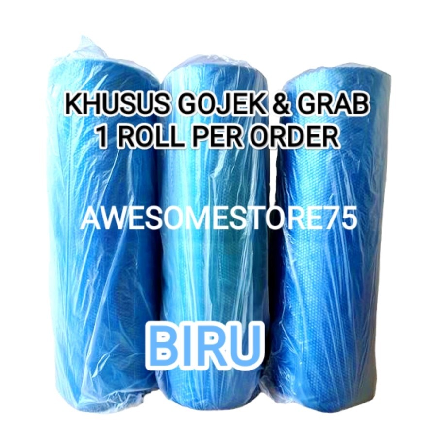 

BUBBLE WRAP MERAH RED per Roll 125 cm x 50 meter TEBAL MURAH TERBAIK PAKING PACKING PLASTIK PEMBUNGKUS