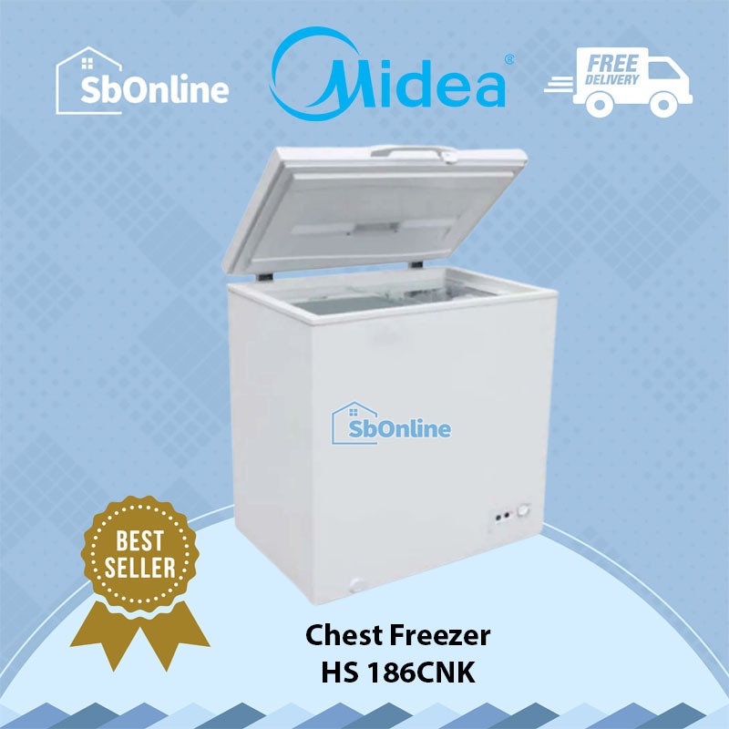 Midea Chest Freezer HS 186 CNK Freezer Box HS186CNK
