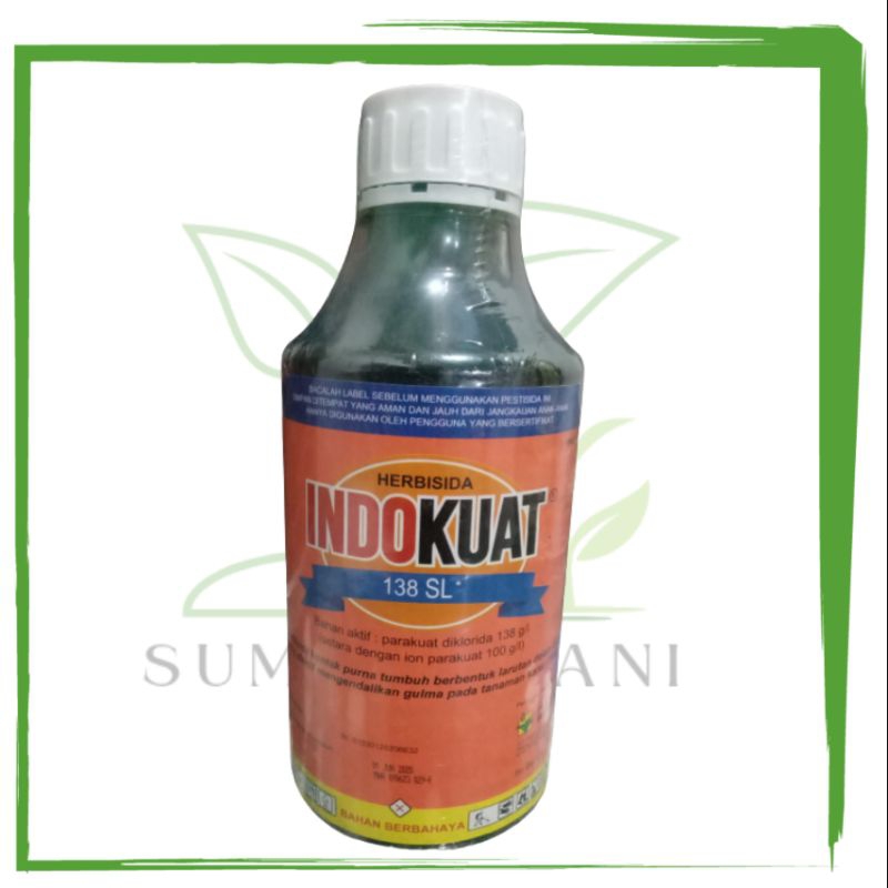 Herbisida INDOKUAT 138 SL 400ml Obat semprot Pembasmi gulma