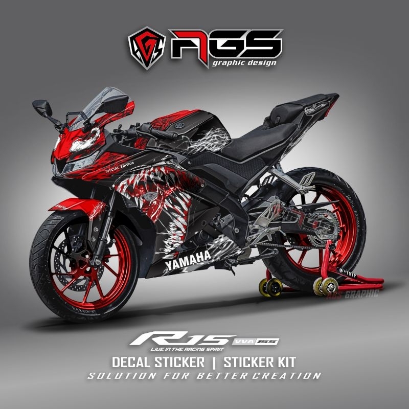 Decal Full Body R15 / R15 v3 / Sticker R15 / Sticker Full R15/ Decal R15 Venom /  Decal AGS GRAPHIC 