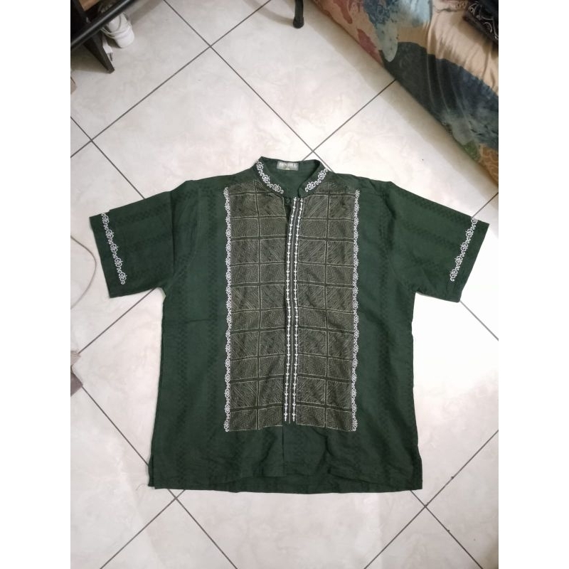 Preloved Baju Koko Benhill Bordir