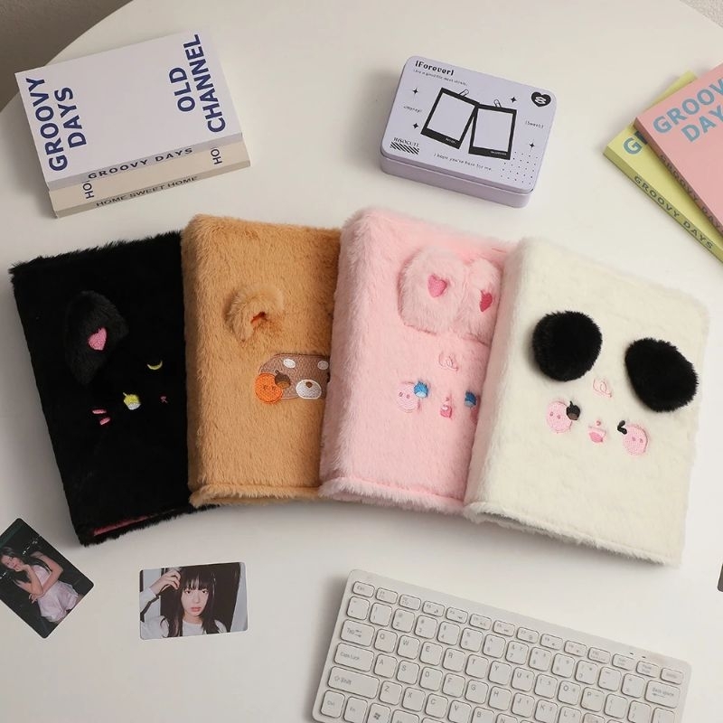 

A5 BINDER PHOTOCARD FURRY / TEMPAT PC KPOP / PHOTOCARD BINDER BULU BONEKA