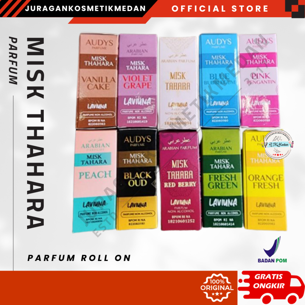 BPOM PARFUM MISK TAHARA ORIGINAL MISK THAHARAH BPOM PARFUM MISK THAHARA BPOM