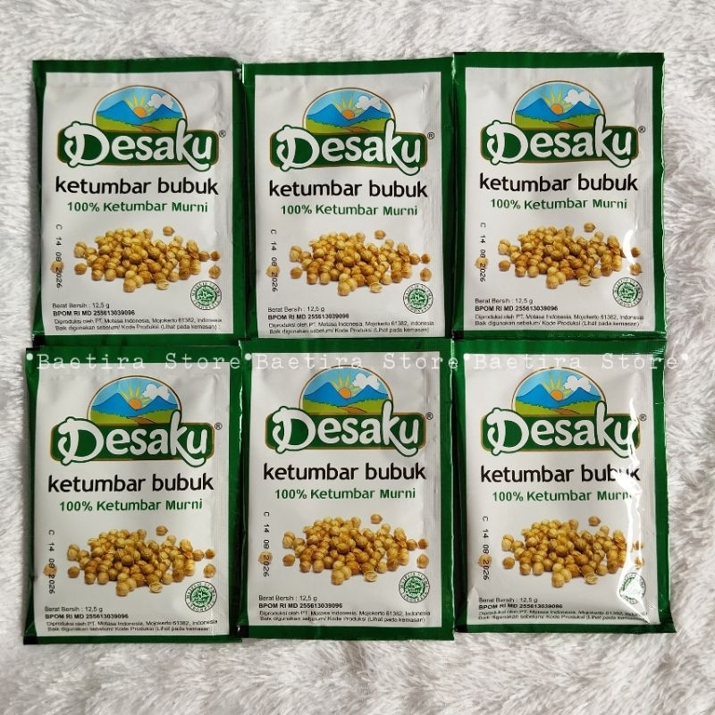 

DESAKU KETUMBAR BUBUK SACHET 12,5GR