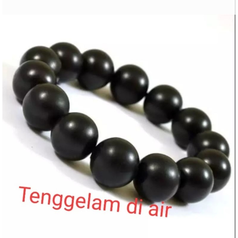 gelang galih kelor hitam 18mm gelang kelor hitam asli gelang jumbo bukan kayu gaharu  kayu nagasari 