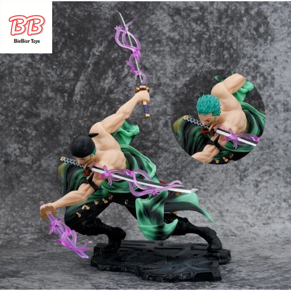 Statue figure anime One piece Roronoa Zoro, 26 CM