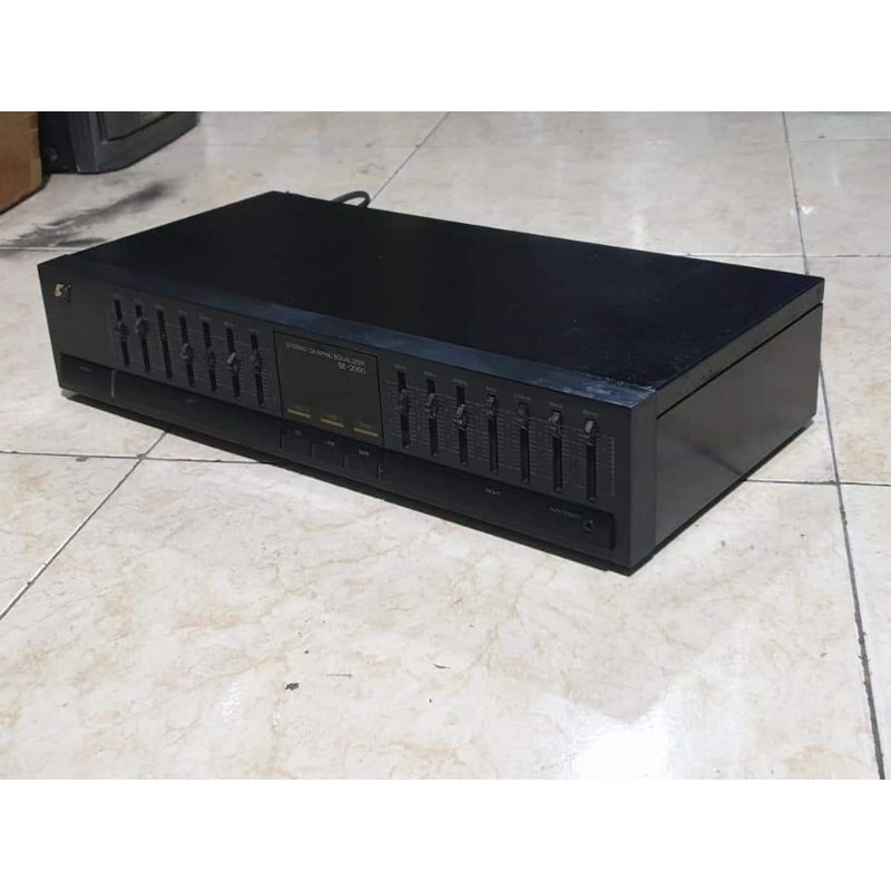 Graphic equalizer rumahan sansui se2000 vintage second normal siap pakai